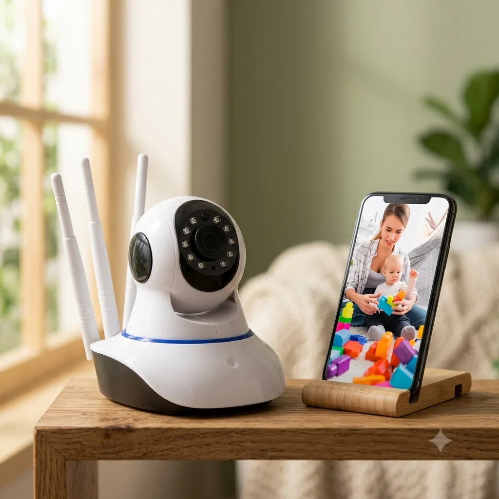 Cámara de Seguridad WiFi 360°