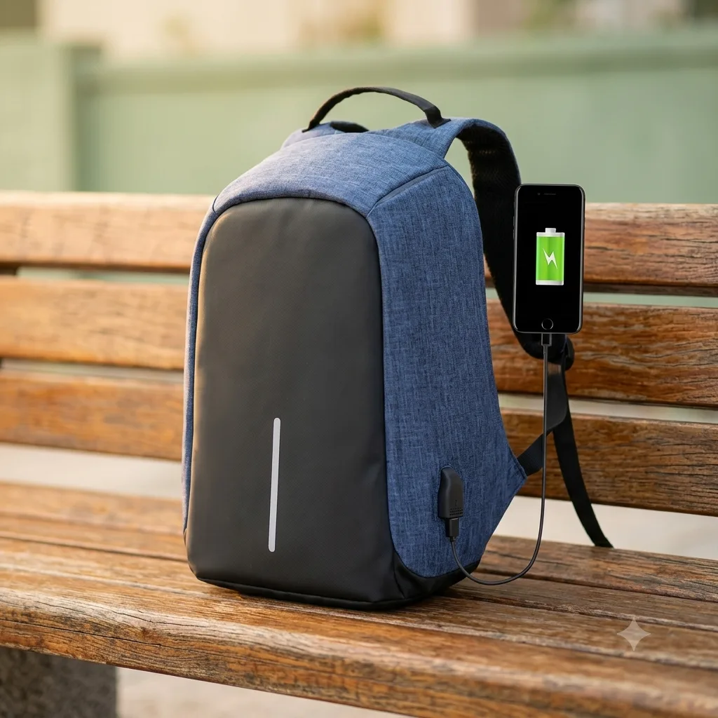 Morral antirrobo impermeable